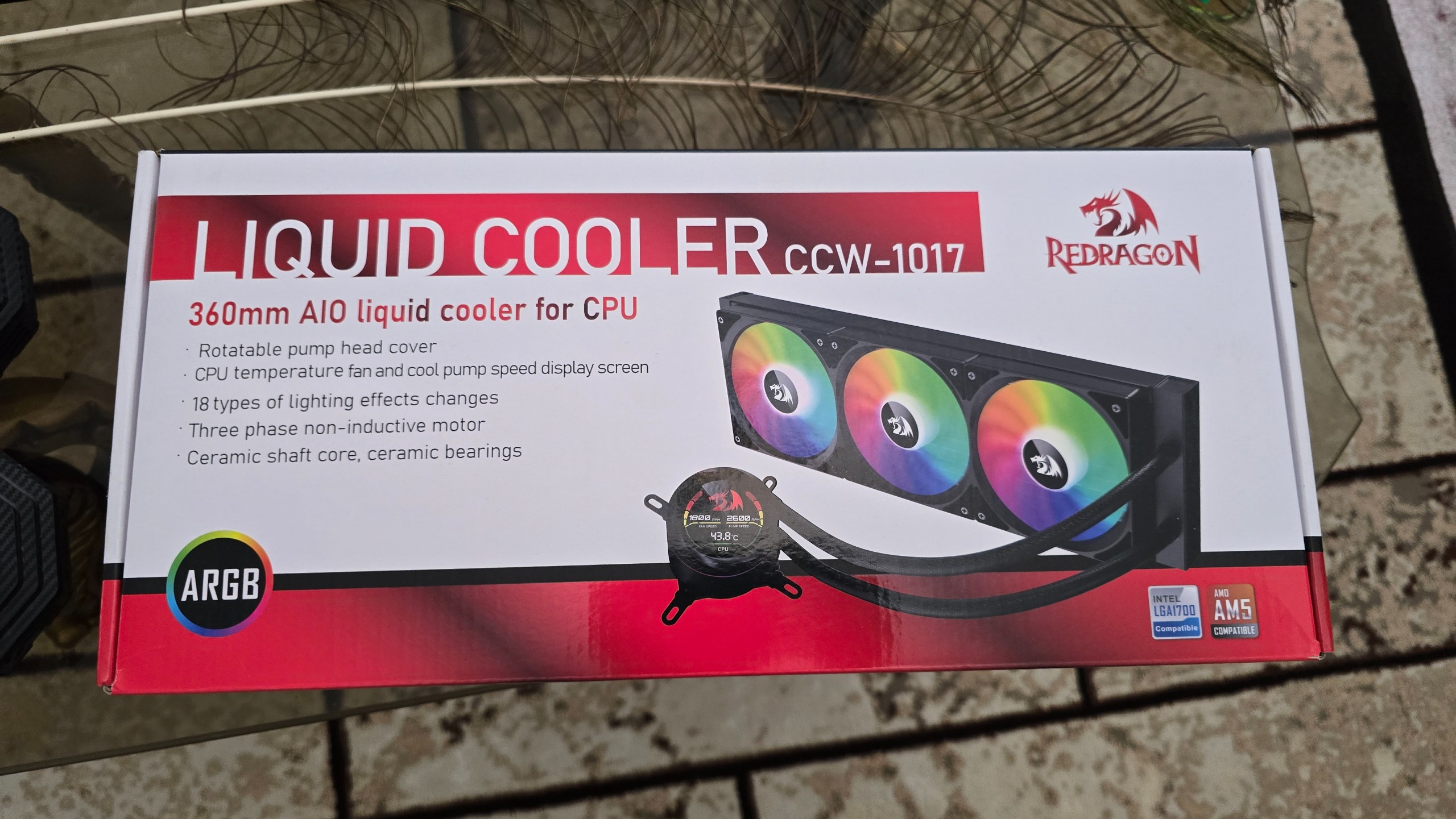 واتر کولینگ RED DRAGON 360