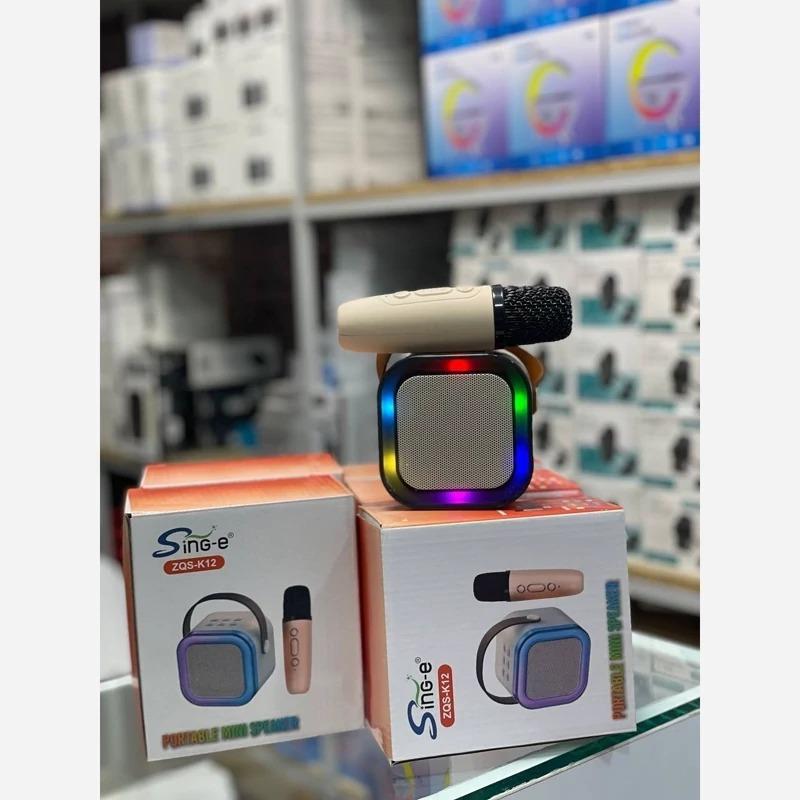اسپیکر ZQS-k12 به همراه میکروفون بی سیم