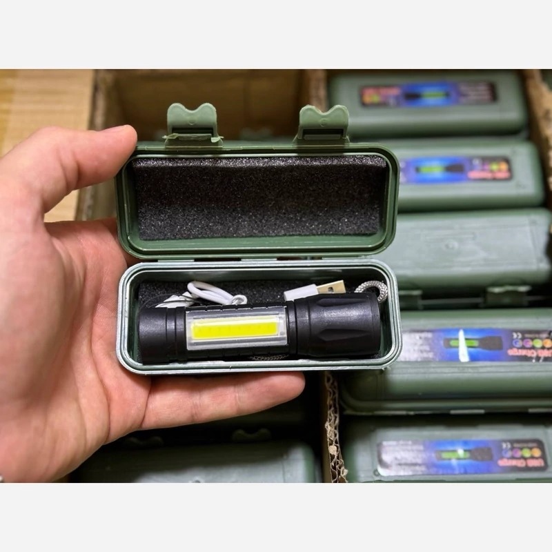 چراغ قوه شارژی دوکاره