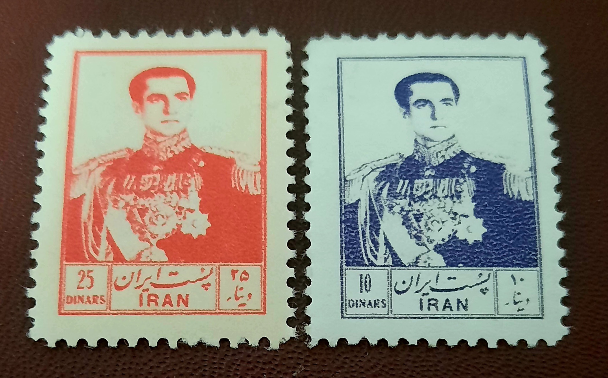 تمبر نفیس پهلوی پنجم پستی کمیاب تمیز بکر اصل