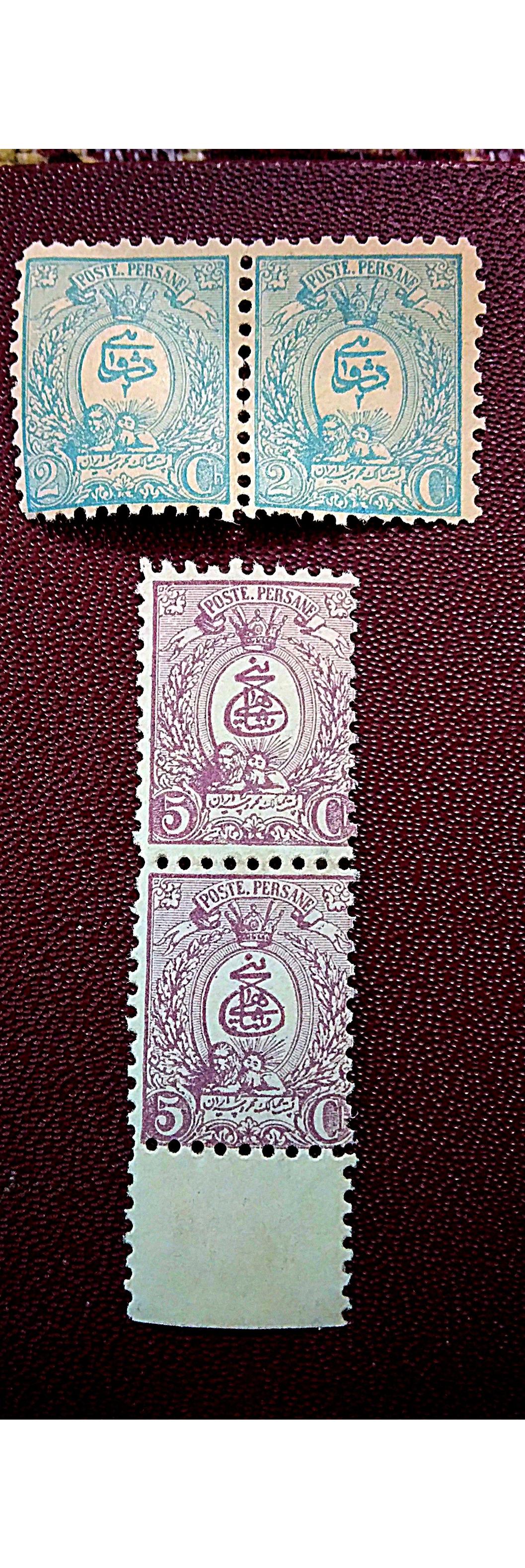 تمبر قاجار مطابق تصویر