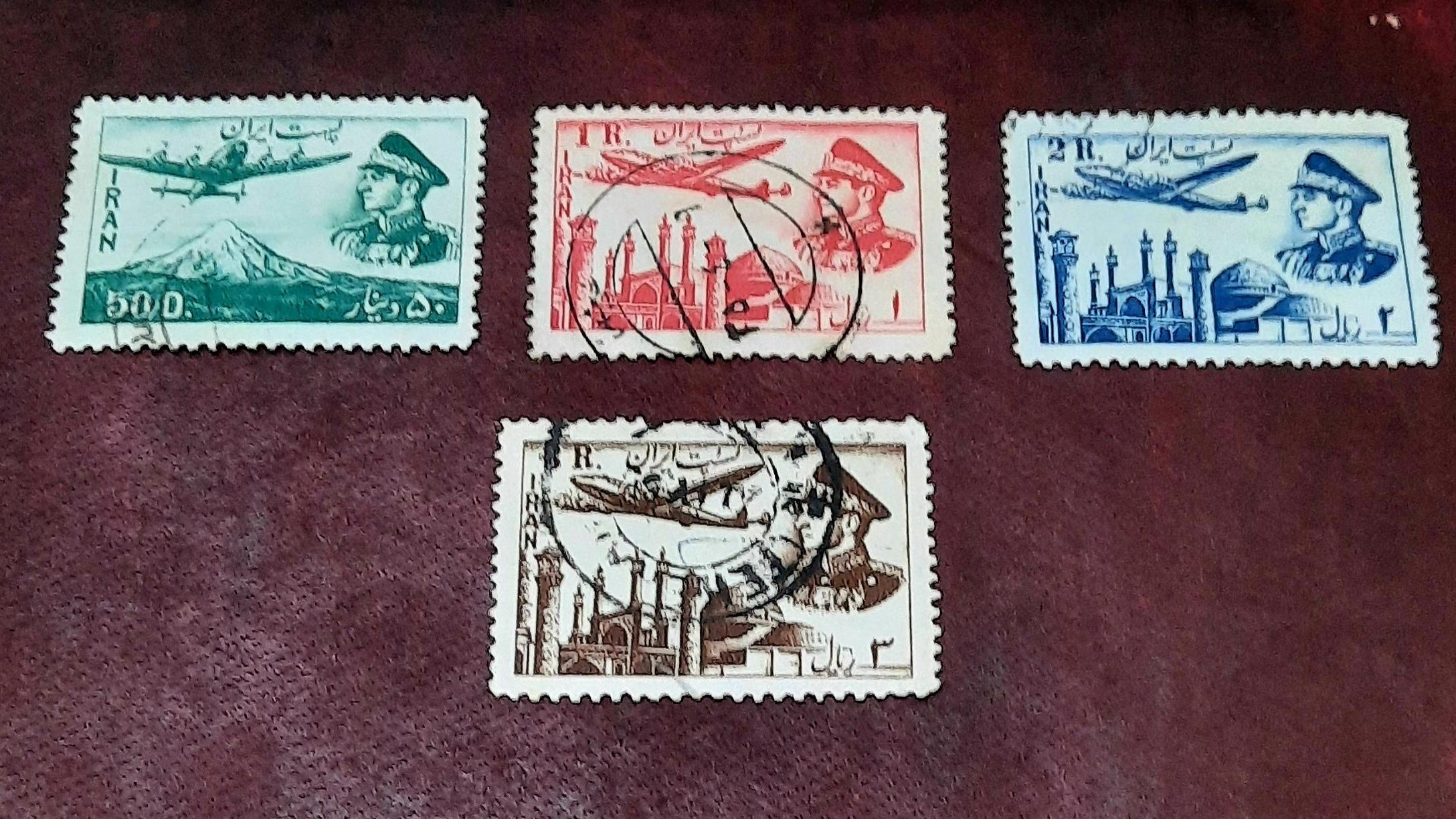 تمبر نفیس پستی کمیاب اصل استثنایی ص196