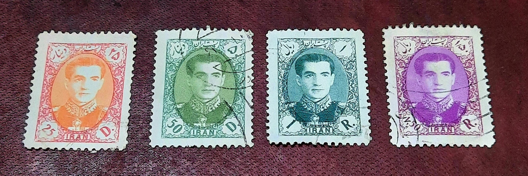 تمبر نفیس پستی 8 کمیاب اصل استثنایی ص200