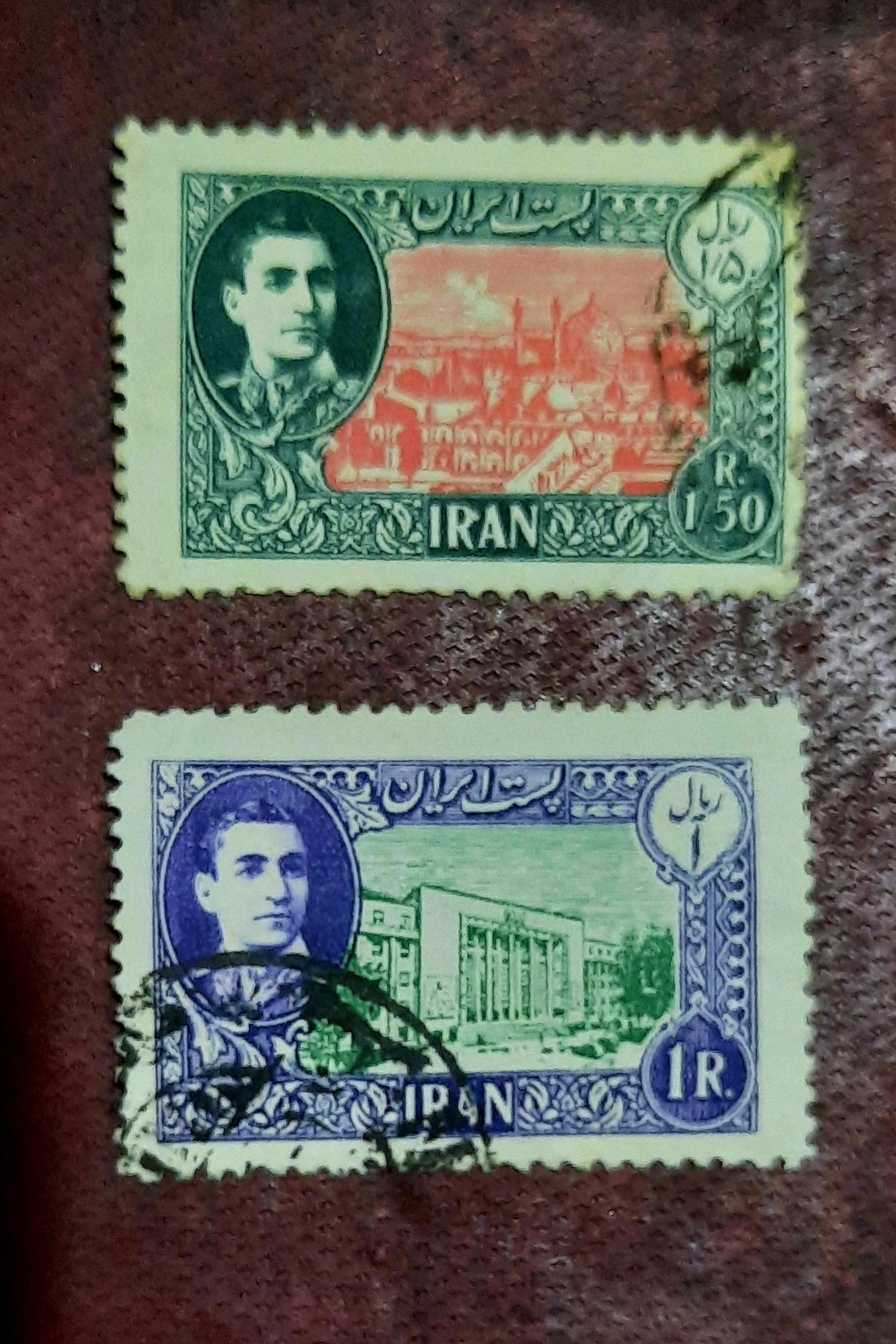 تمبر ارور دو رقم پستی استثنایی اصل ص216