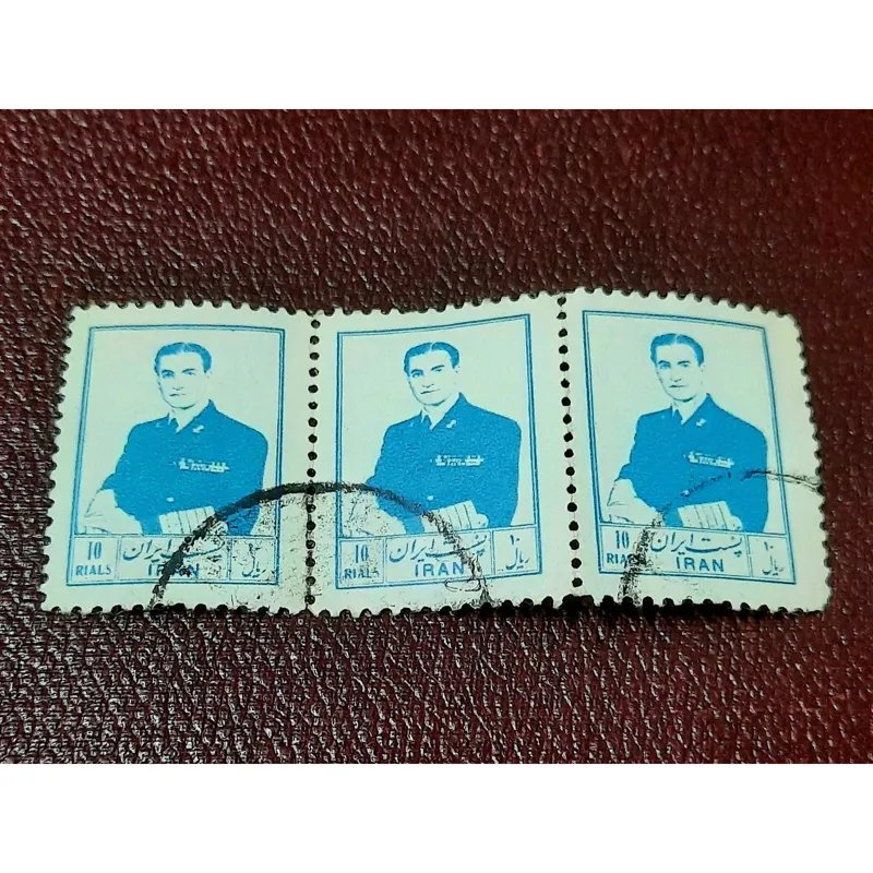 تمبر استثنایی ده ریال 6 پستی تمبر اصل تمبرتمیزص35