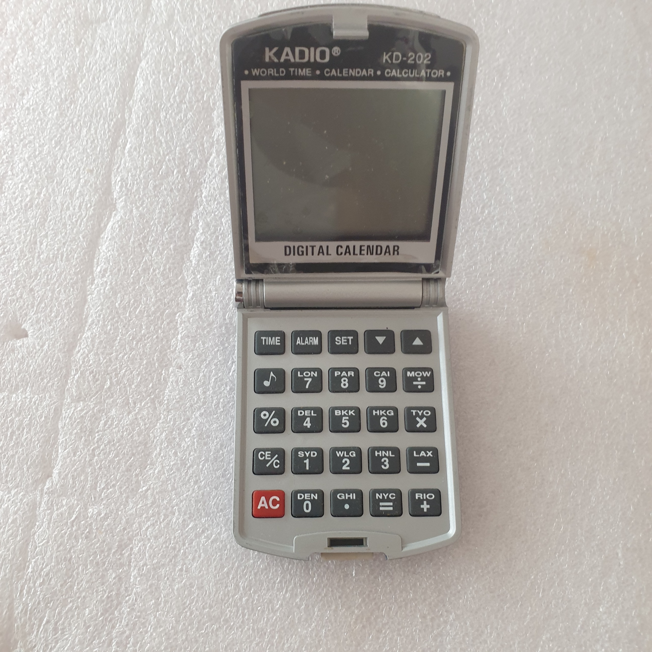 ماشین حساب تقویم دار Kadio kd-202