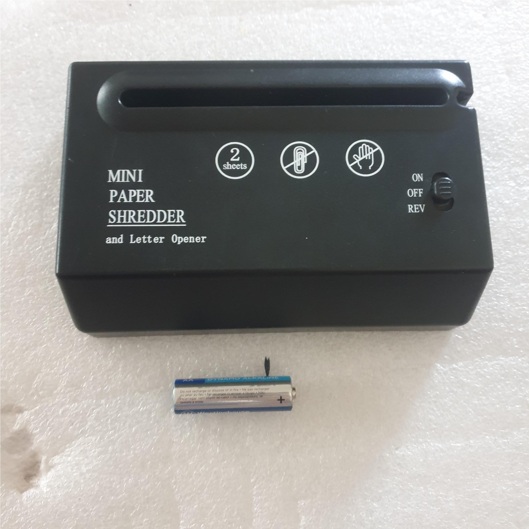 نامه باز کن و کاغذ خرد کن مینی سالم در حد نو