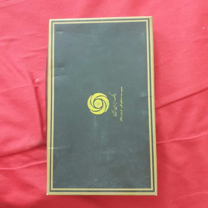 کیف پول چرم اصل مردانه سفارش بانک ایران زمین