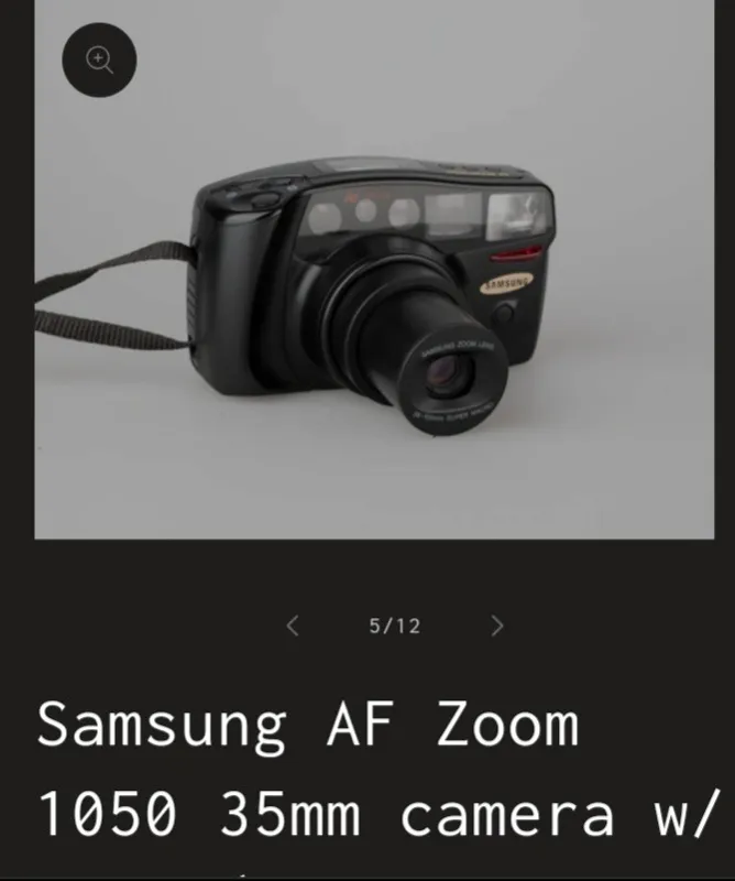 دوربین قدیمی سامسونگ AF zoom 1050