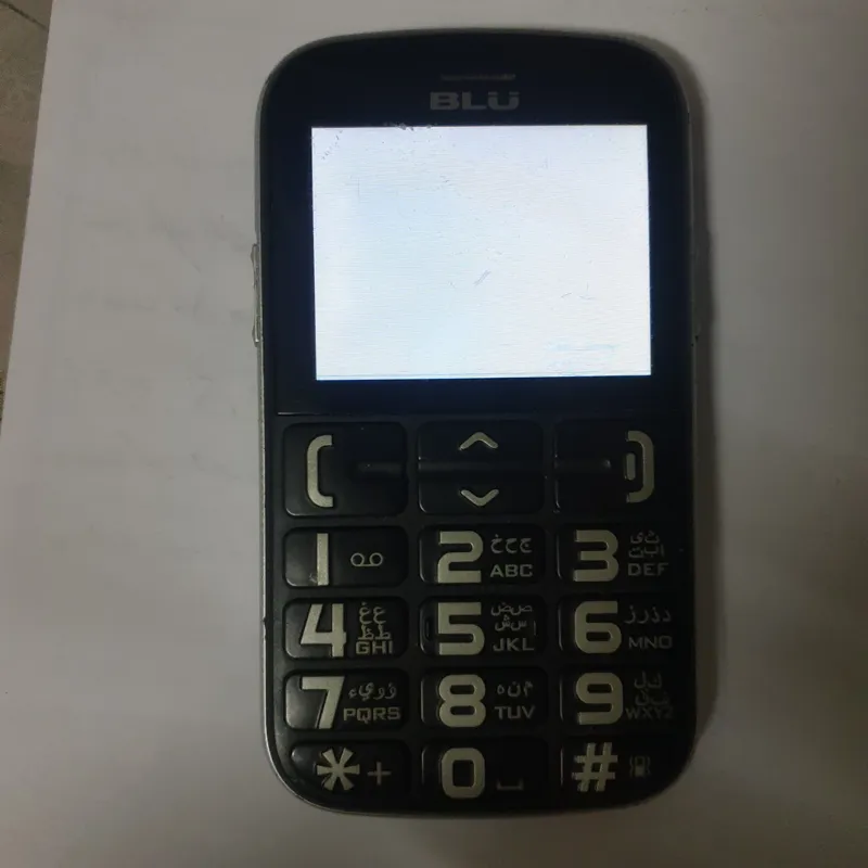 موبایل آمریکایی روش میامی نوشته Blu jo10