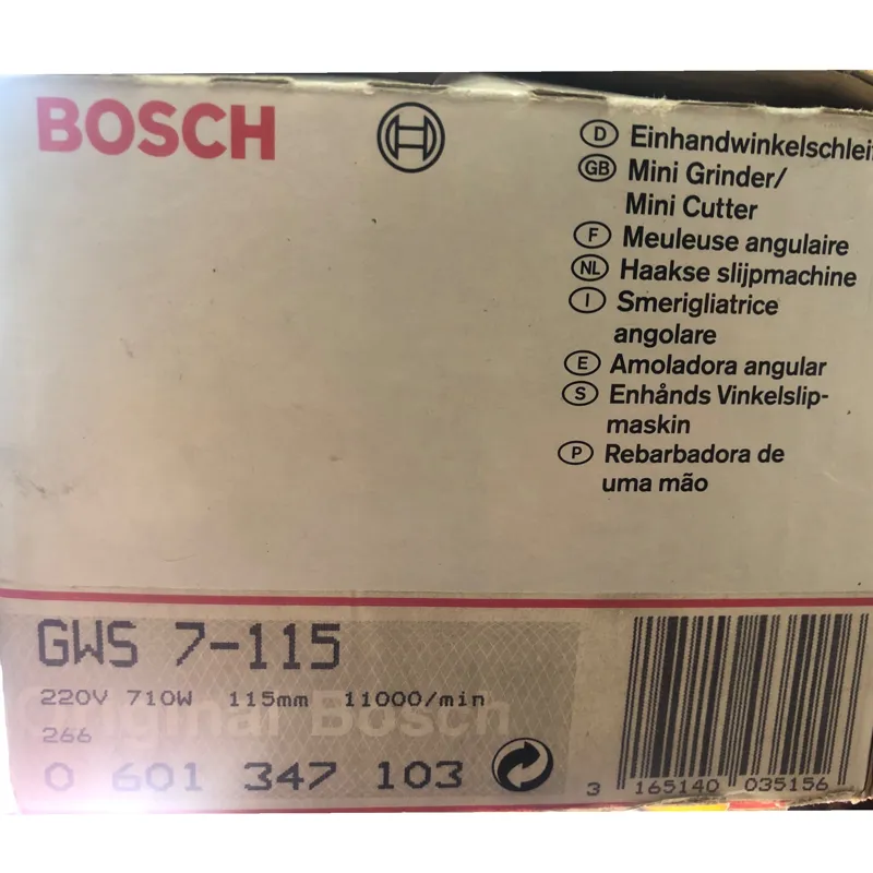 Mini meuleuse GWS 7-115 Bosch