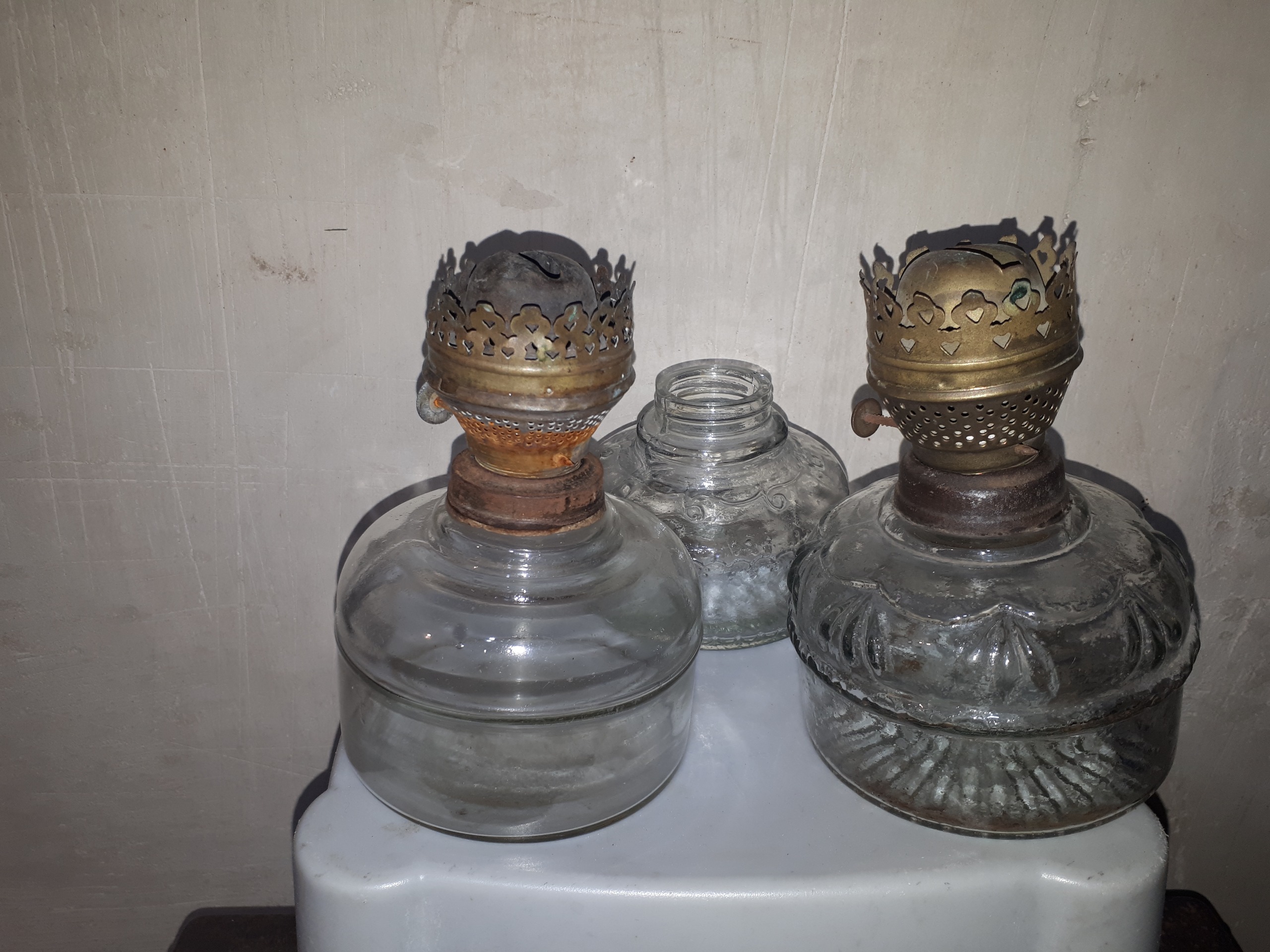 3عدد چراغ نفتی قدیمی