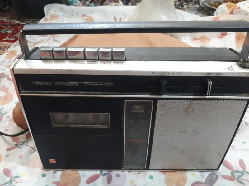 رادیو ضبط قدیمی ناسیونال پاناسونیک