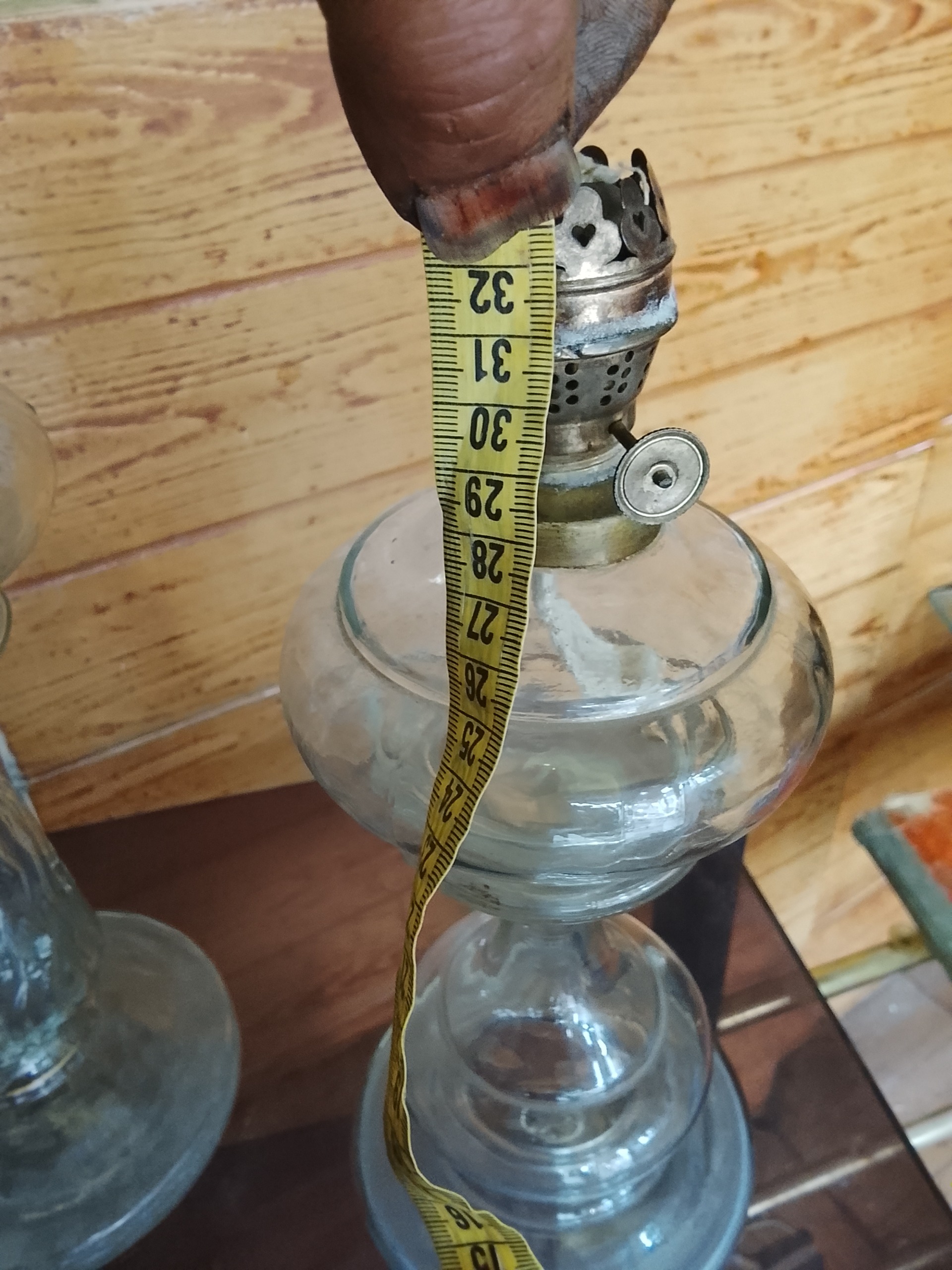 2عدد چراغ نفتی روسی قاجاری