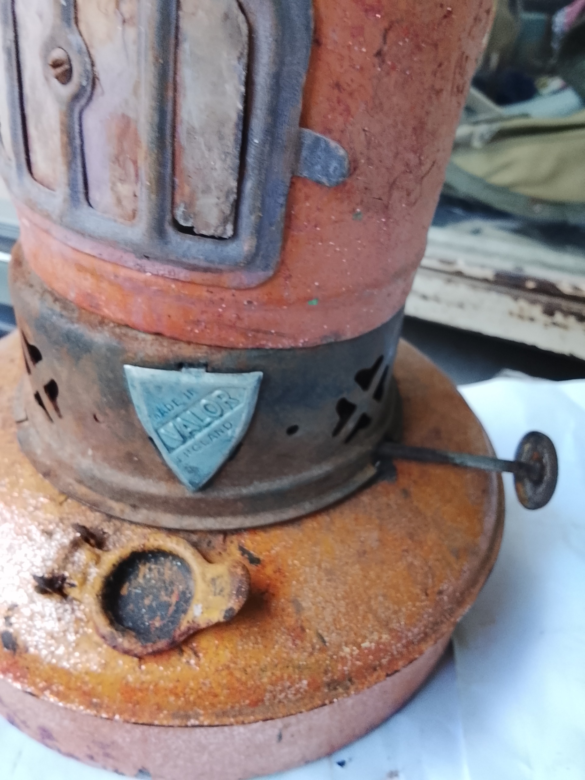 چراغ خوراک پزی(والور انگلیسی