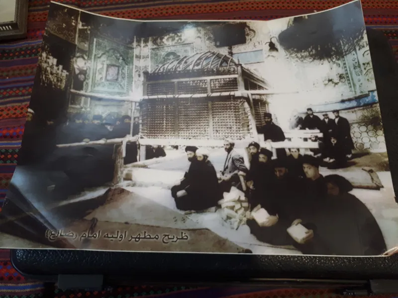 عکس قدیمی واولیه از حرم امام رضا(ع)