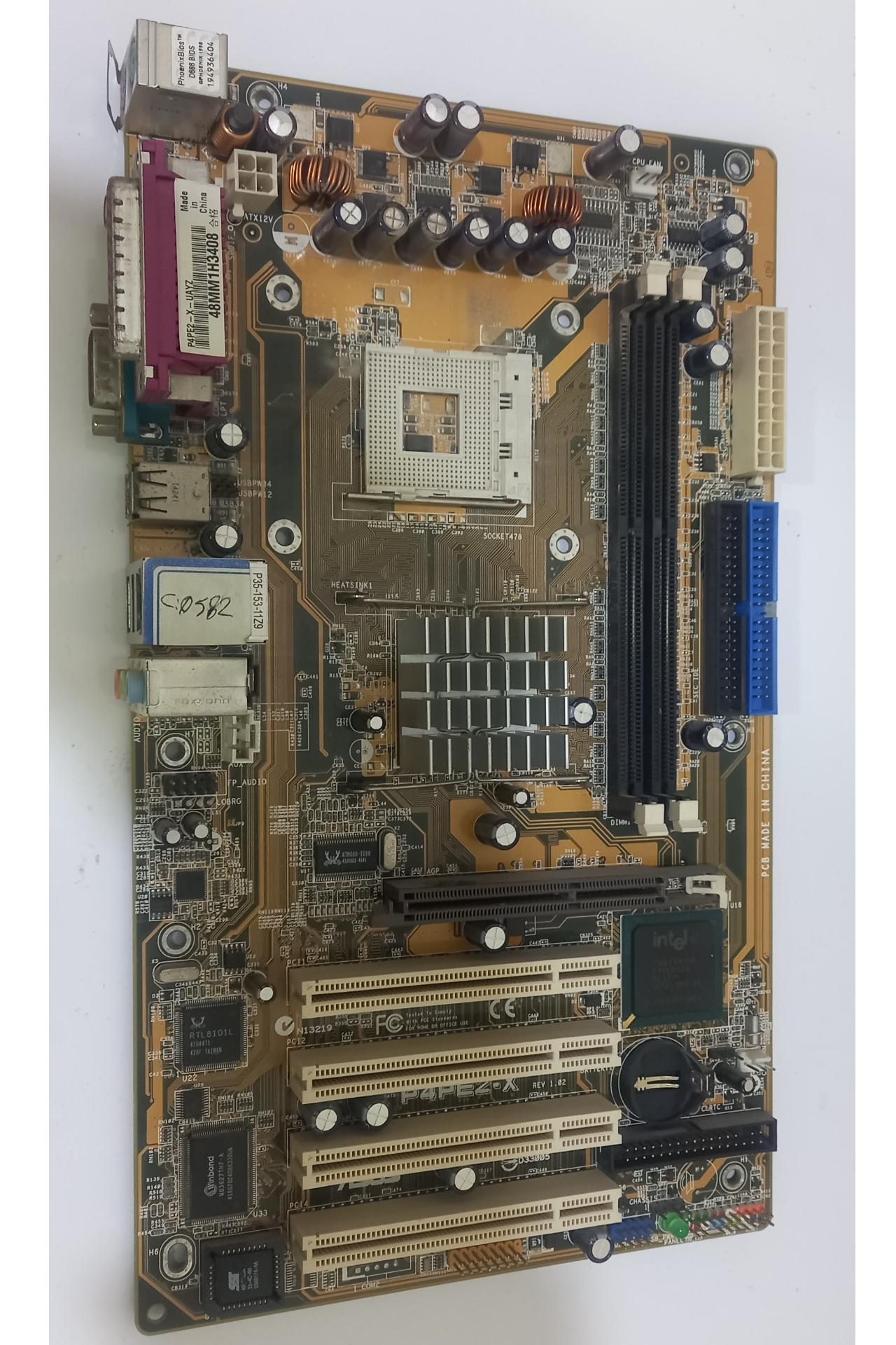 مادربرد بزرگ ASUS P4PE2-X معیوب