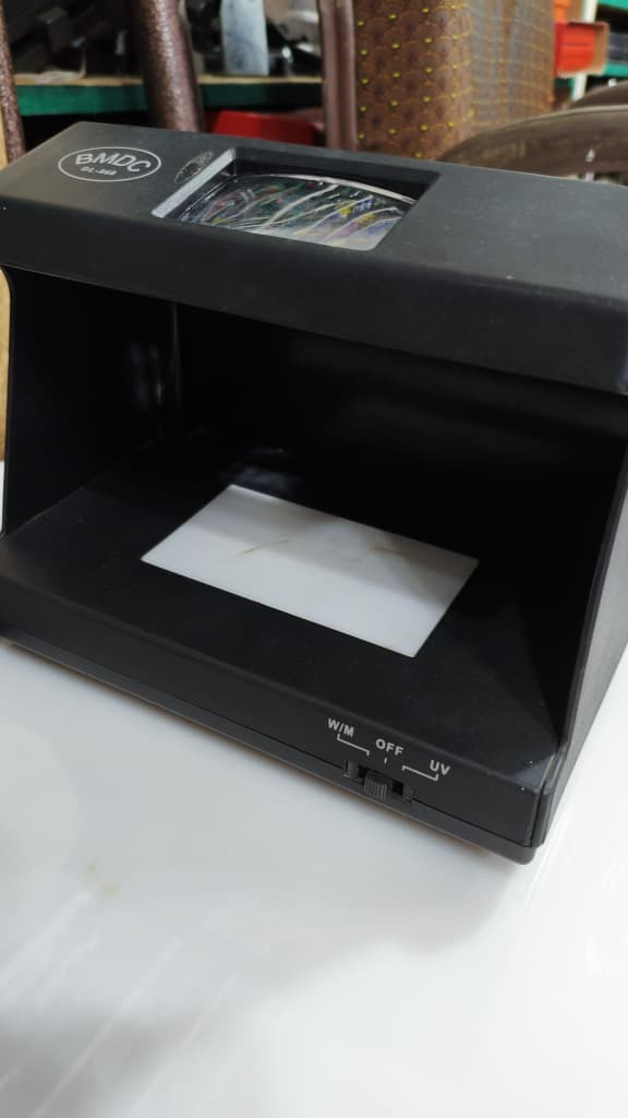 دستگاه تشخیص اسکناس پروتک مدل DL-860