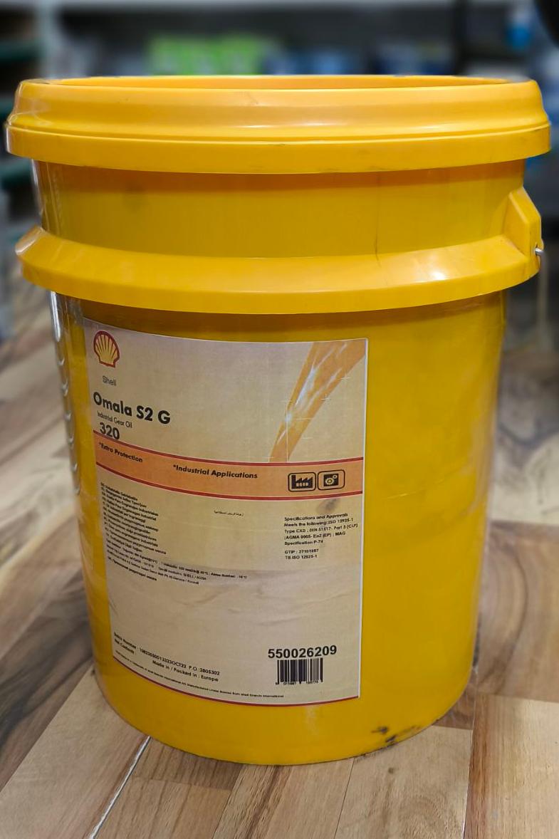 روغن دنده صنعتی Shell Omala S2 G 320