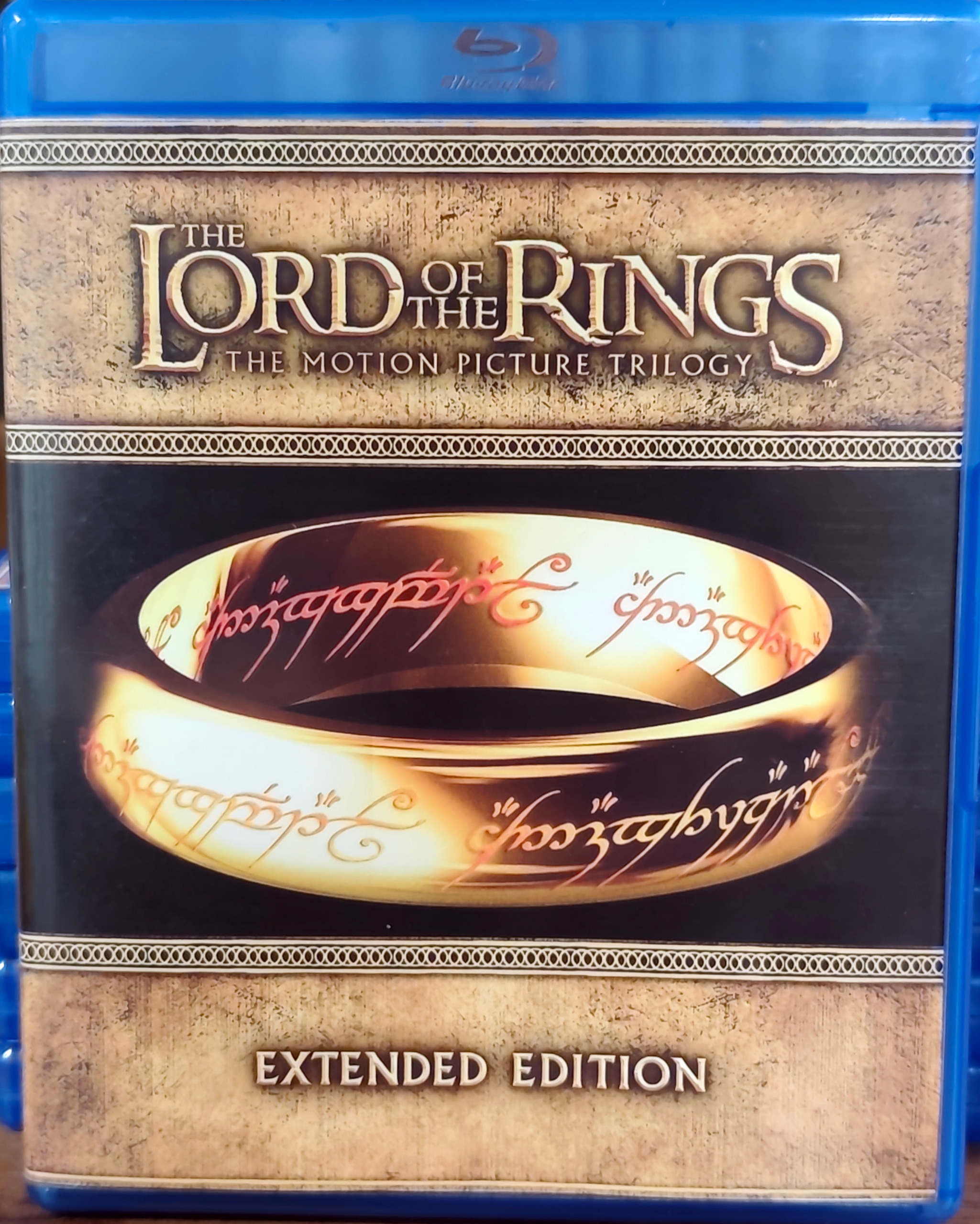 the lord of the rings trilogy-blu-ray