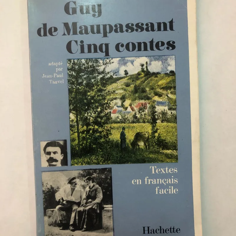 کتاب Guy de Maupassant Cinq contes