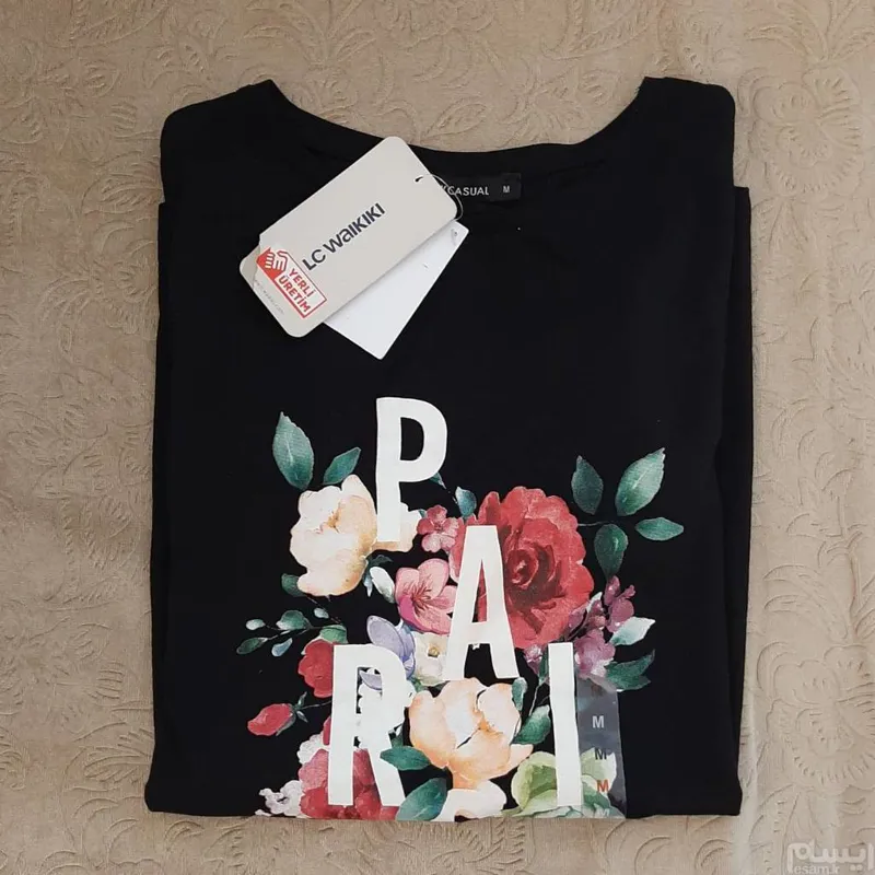 بلوز زنانه آستین بلند مشکی