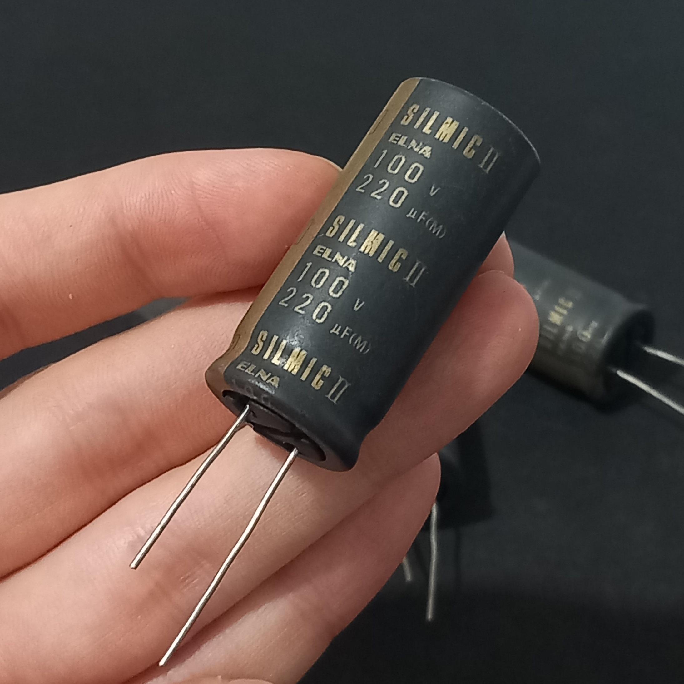 خازن سیلمیک 220u 100v اِلنا ژاپن (گرید صوتی)