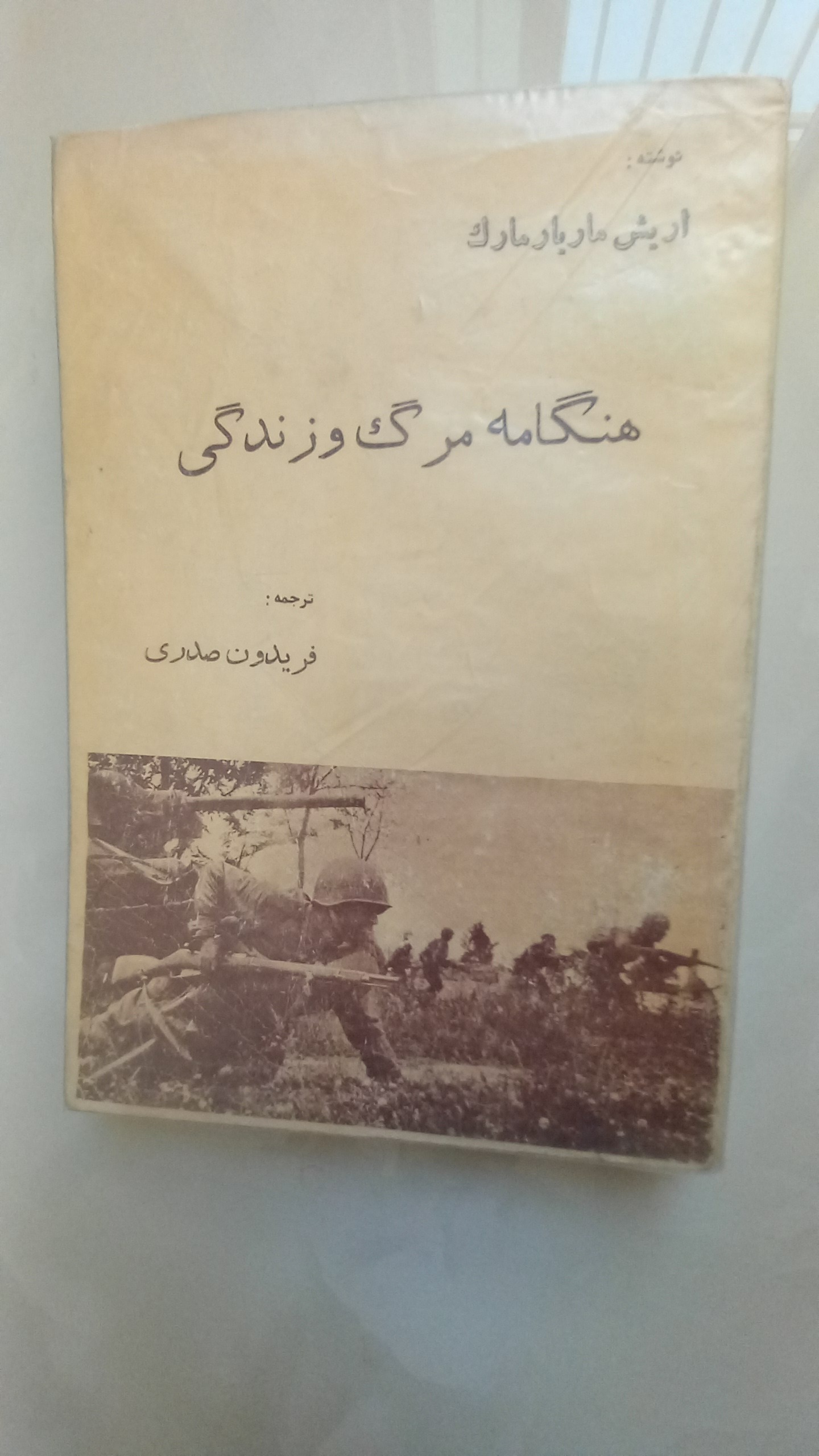 هنگامه مرگ و زندگی(اریش ماریامارک)