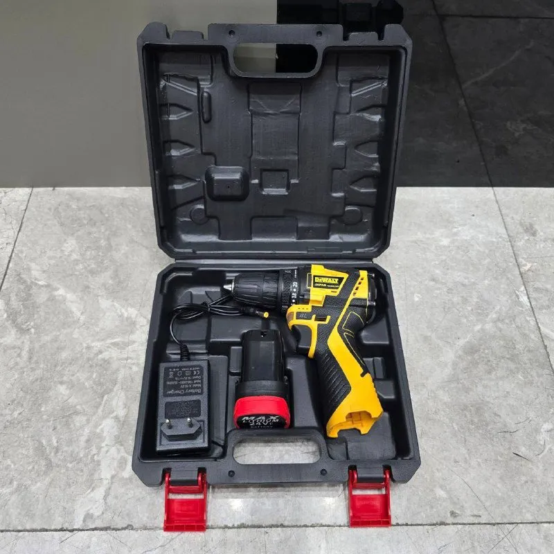 دریل شارژی 24 ولت طرح دیوالت (براشلس)