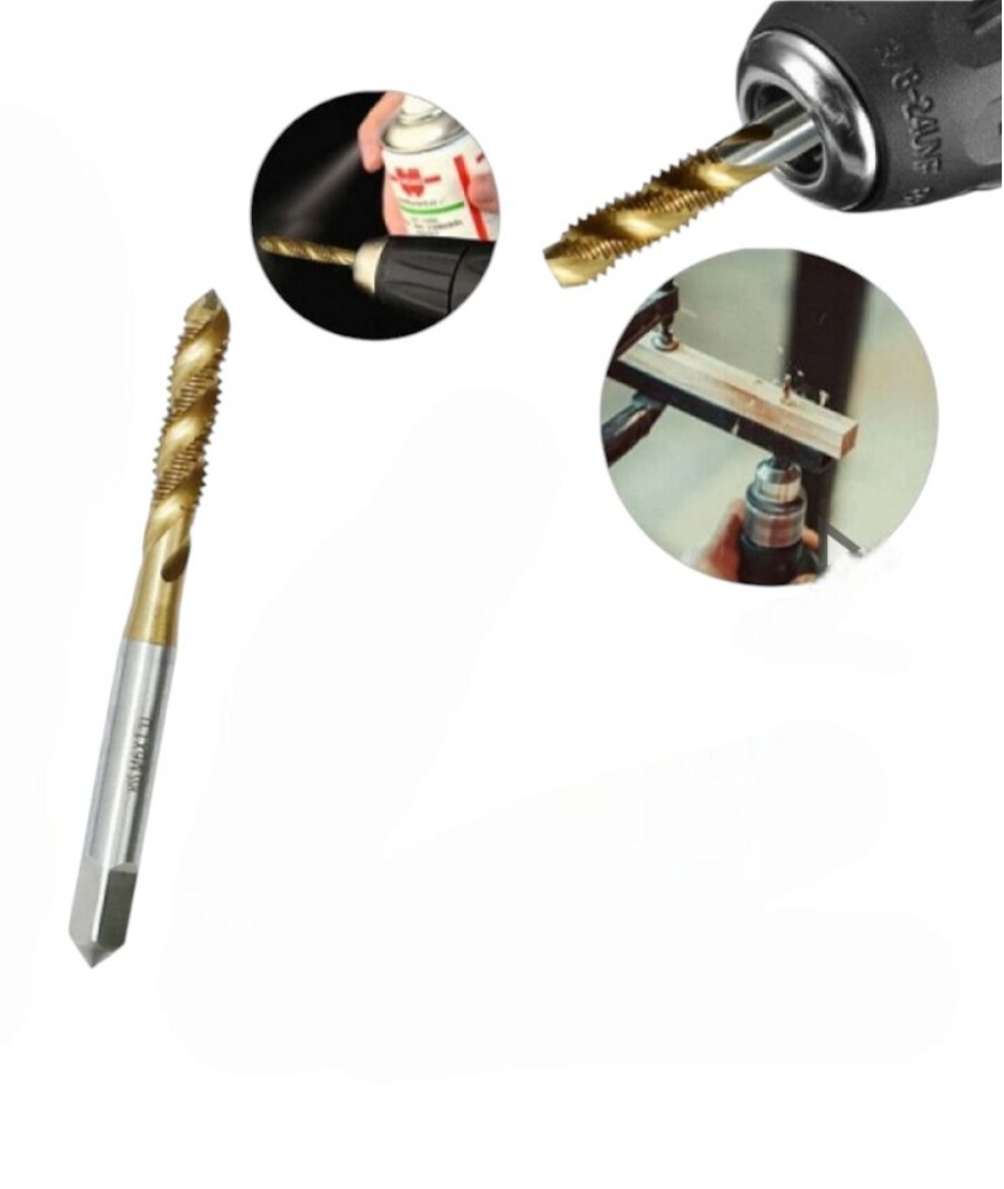 قلاویز ماشینی مارپیچ M6×1 (قلاویز 6 گام 1)