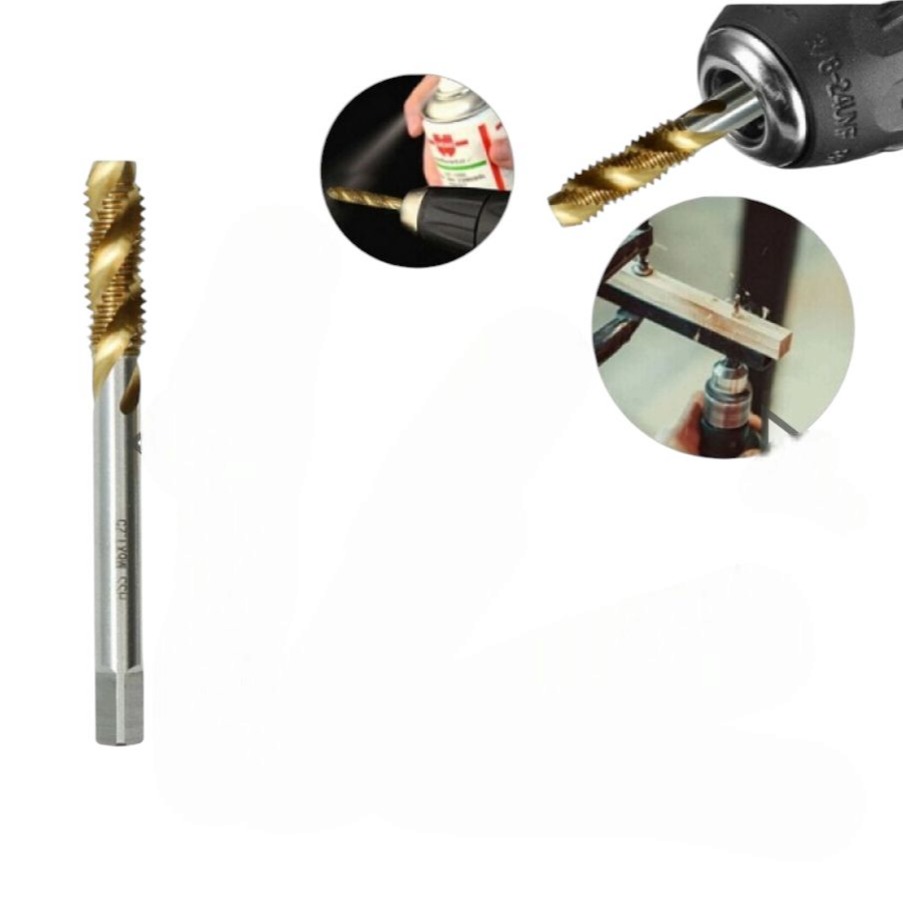 قلاویز ماشینی مارپیچ M10 × 1/5 (قلاویز 10 گام 1/5)