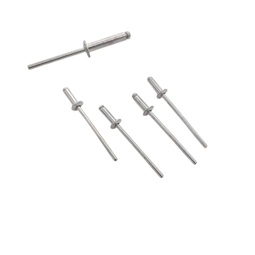 میخ پرچ سر پهن(واشر دار)سایز 6×4میل(بسته 750عددی)