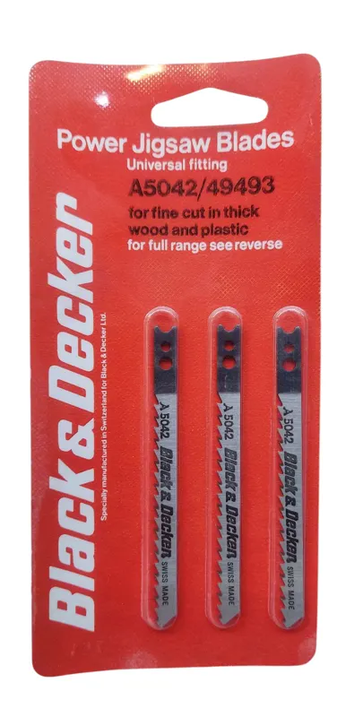 تیغ اره عمودبر چوب (سه تایی) مارک بلک اند دکر