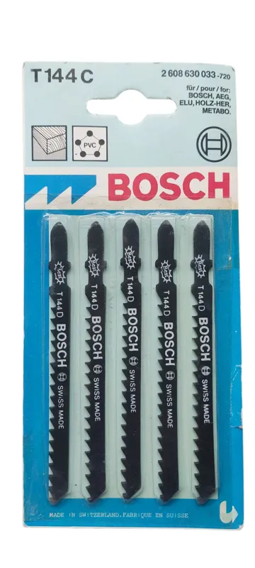 تیغ اره عمودبر چوب بوش اصلی سوییس