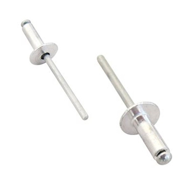 میخ پرچ آلومینیومی سرپهن سایز21×4میل(بسته400عددی)