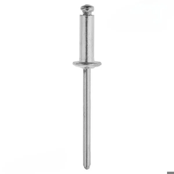 میخ پرچ آلومینیومی سرعدسی15×4میل(بسته750عددی)