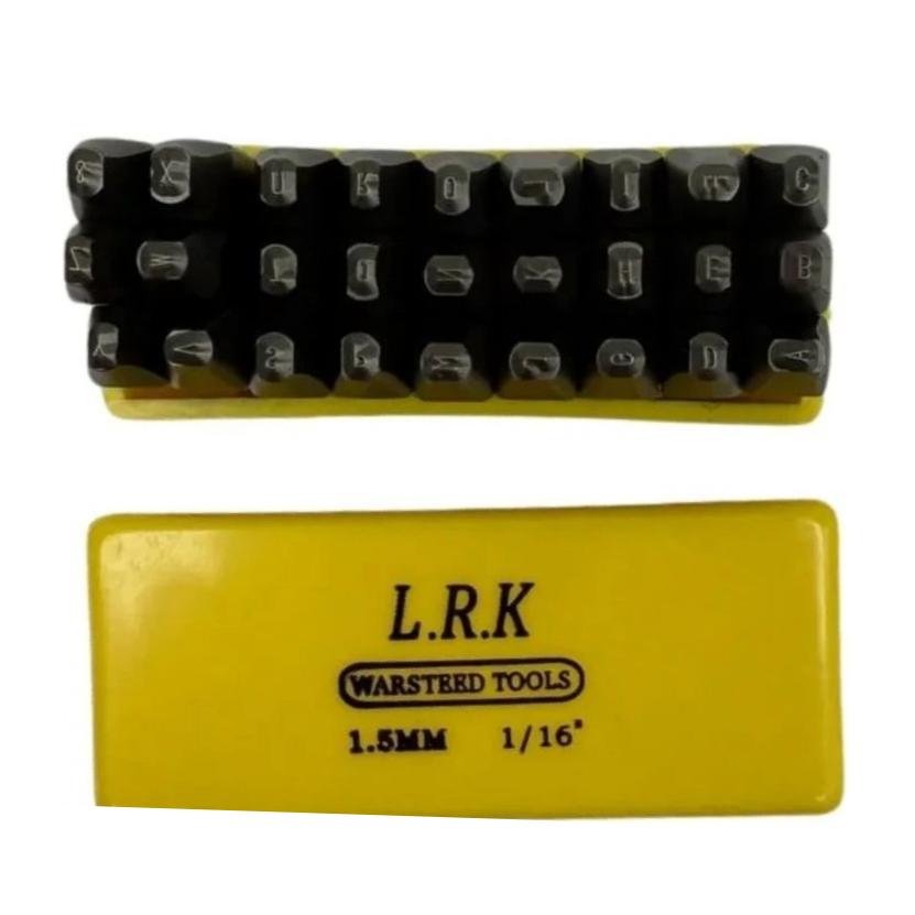 سنبه حروف کوب سایز 1/5 میل برند LRK