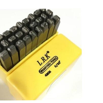 سنبه حروف کوب سایز 4 میل برند LRK