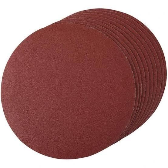 سنباده پشت کرکی قرمز بزرگ زبری 220 (ست 5 عددی)