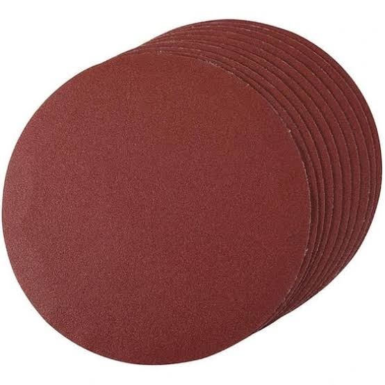 سنباده پشت کرکی قرمز بزرگ زبری 320 (ست 5 عددی)