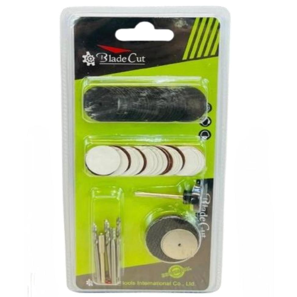 ست 78 عددی ابزار سنباده و فیبری بلید کات