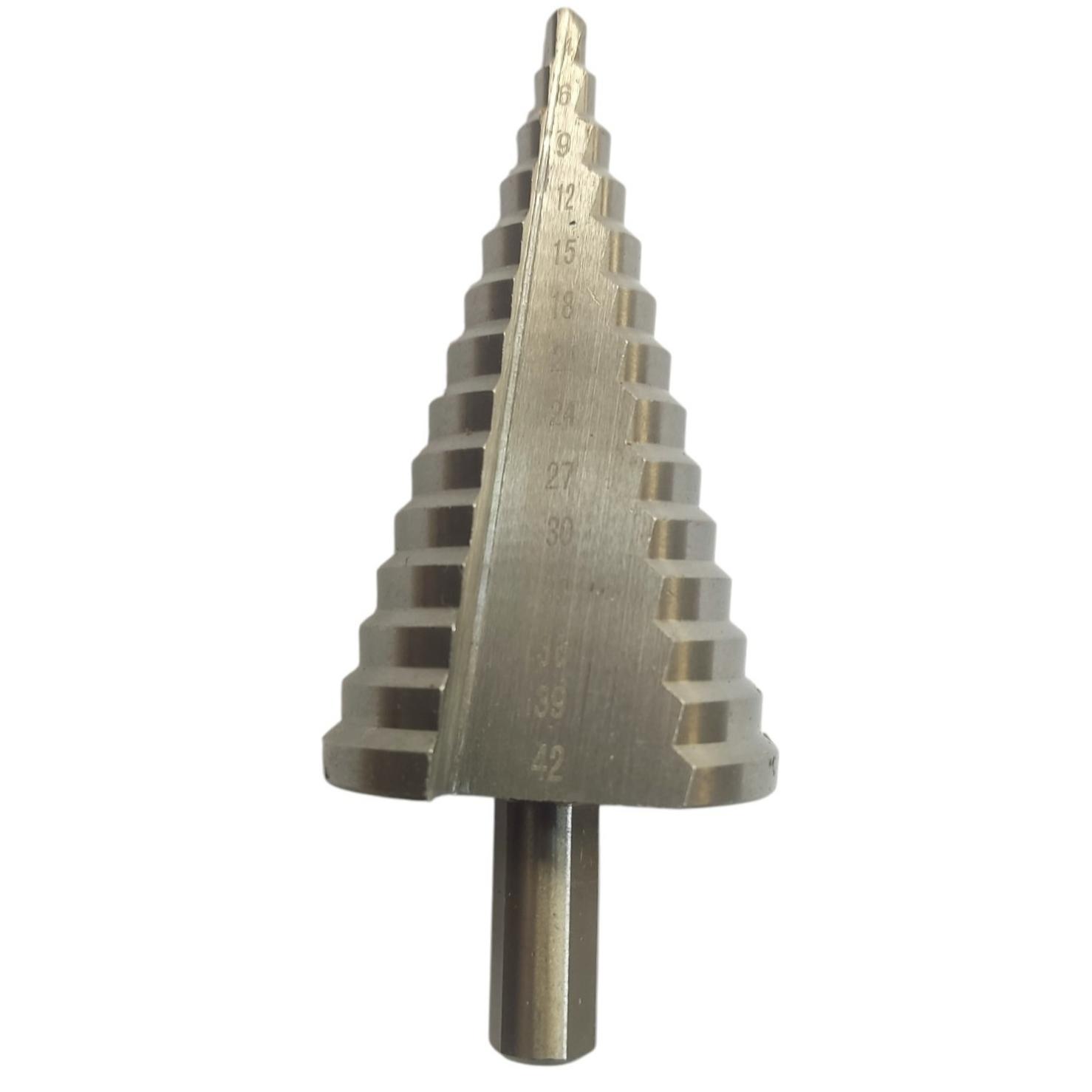 مته کاجی (مخروطی) آزارا سایز 4 تا 42 میلیمتر