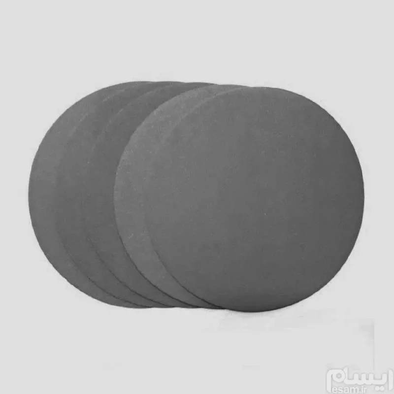 سنباده پشت کرکی مینی مشکی زبری 220 ( بسته 5 عددی)