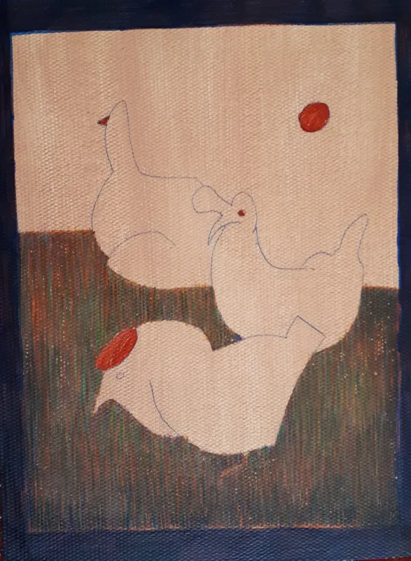 نقاشی رنگ روغن مدادرنگی خاص