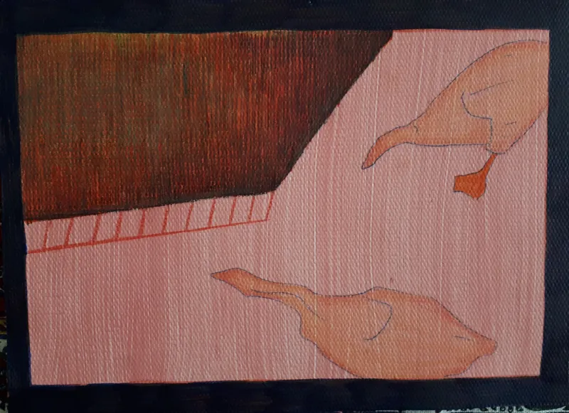 نقاشی رنگ روغن مدادرنگی خاص