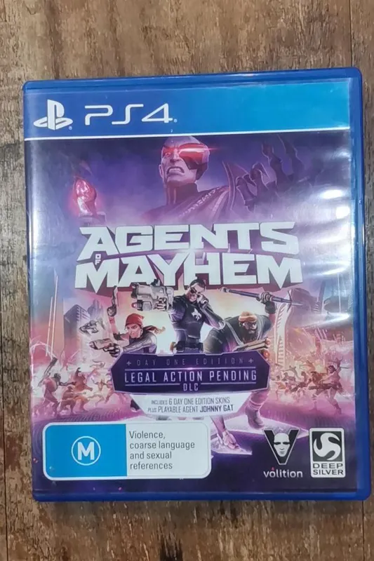 بازی AGENTS MAYHEM PS4
