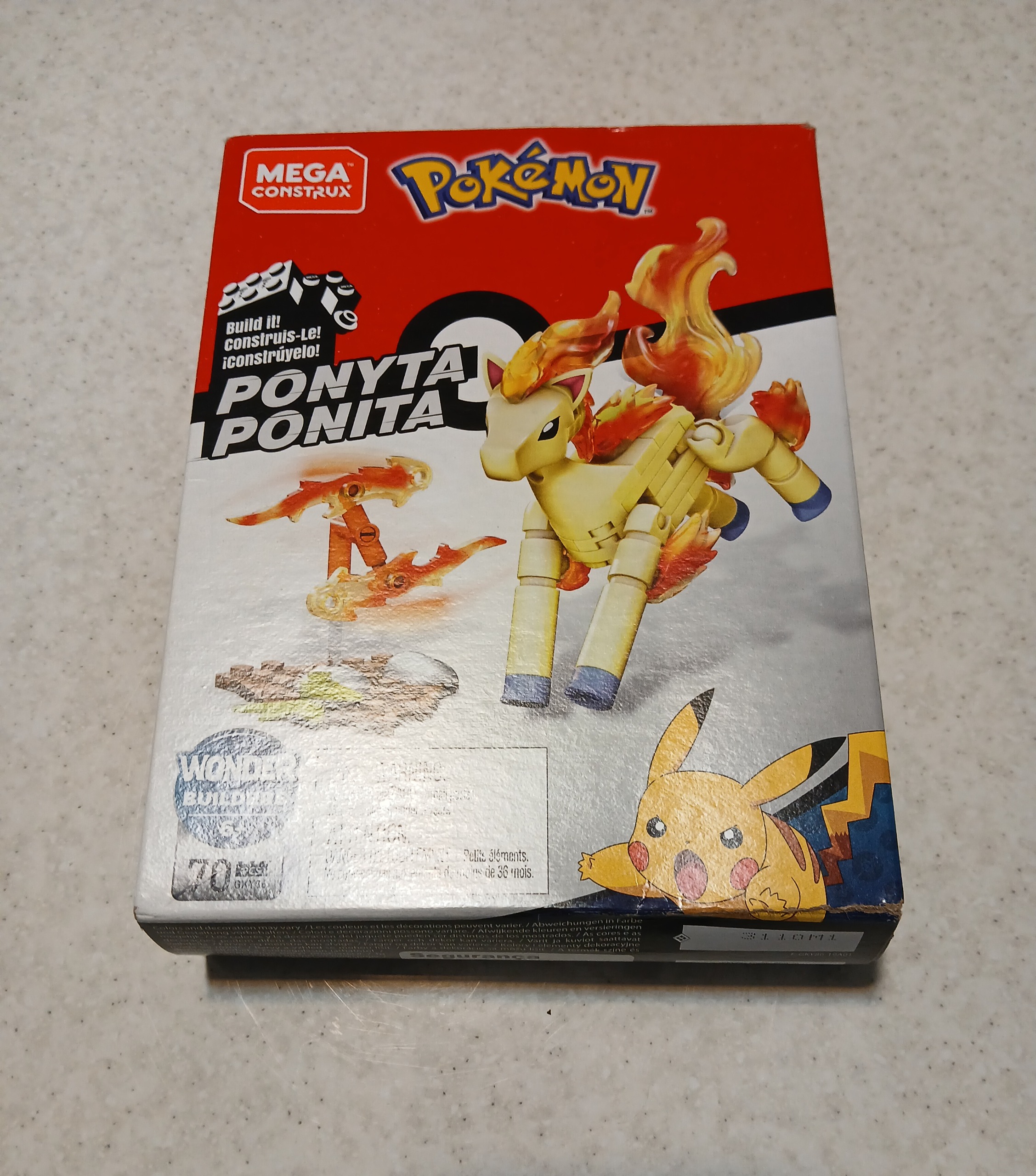 لگو پوکمون Ponyta برند آمریکایی (Mega Construx)