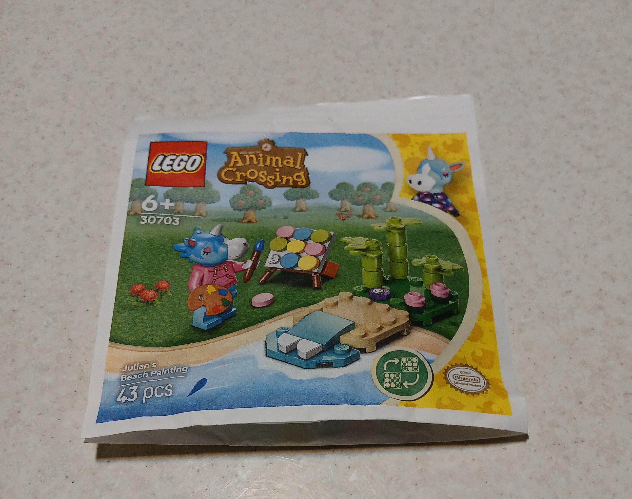 لگو 43 تکه Animal Crossing لایسنس نینتندو
