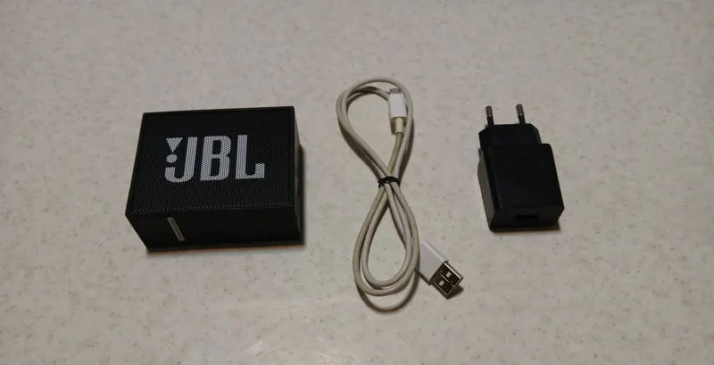 اسپیکر پرتابل JBL GO مشکی ، بدون جعبه