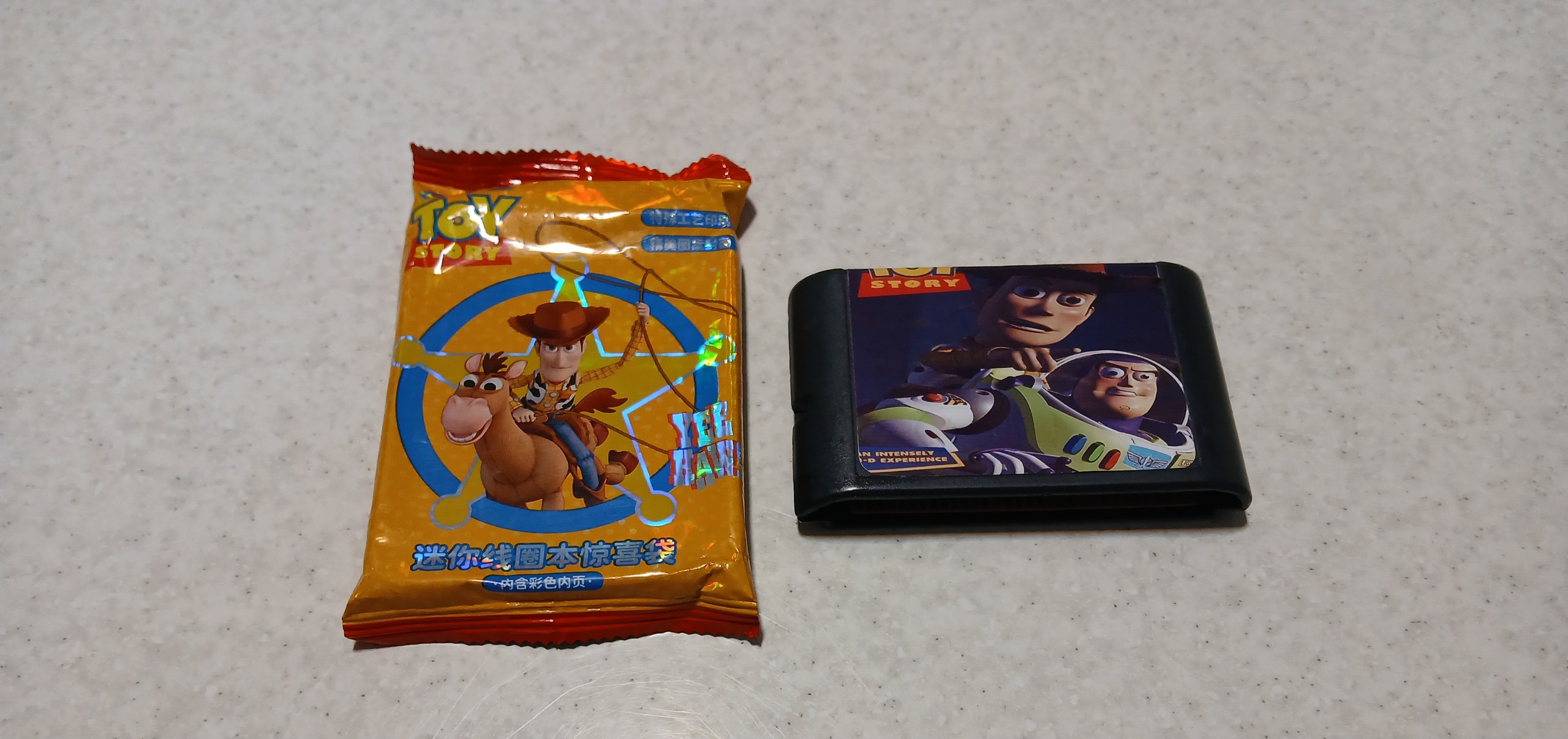 کارتریج سگا همراه دفترچه یادداشت سه بعدی Toy Story